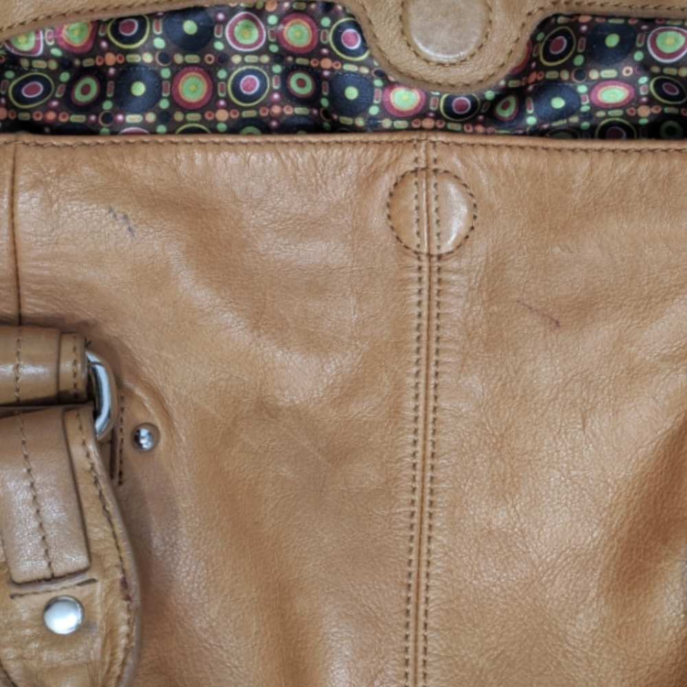 Tignanello soft leather satchel shoulder bag - Picture 7 of 8